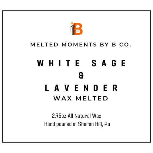 White Sage and Lavendar Wax Melt